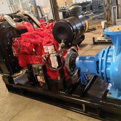 Good Price Cummins 255kw 6LTAA8.9-P340 Engine Power Water Pump Set for Sale