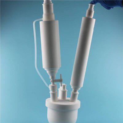 Four-fluorine Double-layer Reaction Kettle With Double-layer Thickening and Support, Customizable Reaction Device, Acid and Alkali Resistant Flask photo-5