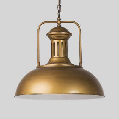 Customized Brown Black Iron Chandelier Lighting Lamps Pendant Lighting photo-2
