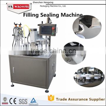 Fully Automatic Aluminum Tube Filler Sealer Cosmetic Tube Filling Sealing Machine