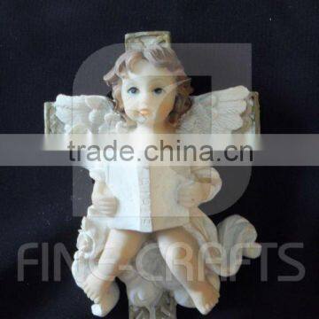 Resin angel 3D figurine refrigerator magnets