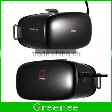 Deepoon 3D VR Virtual Reality Headset 3D Glasses Adjust Cardboard VR BOX For Smartphone photo-5