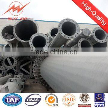 Mnanual or electric pole steel pole telescopic pole