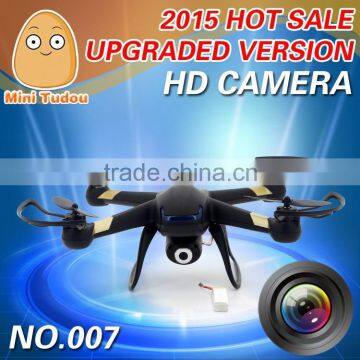 High Quality 4CH 2.4G 6 Axis rc headless LED light professional drone with 2 MP camera and 4G SD Card