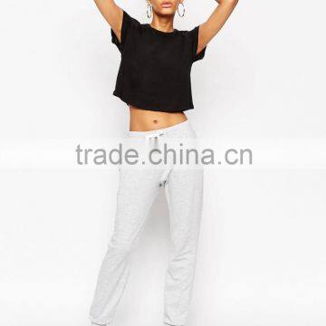 Women's Harem Pants, Jogger Pants With Contrast Tie
