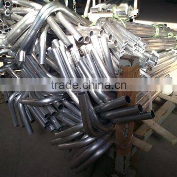 High quality low price aluminum tube bending (aluminum bend tube 90 degree, aluminium pipe bend)