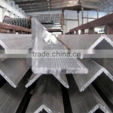 Customized L shape 6000 series extruded angle aluminium profile and angle aluminium bar