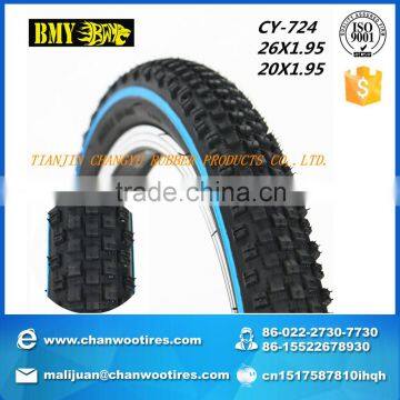 colored bicycle hota tyres 20x1.95 26x1.95