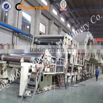 Medium Size Printing Paper Making Machine with Low Energy Consumption