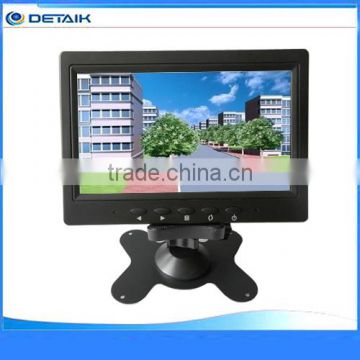 7" LCD CCTV monitor with BNC interface