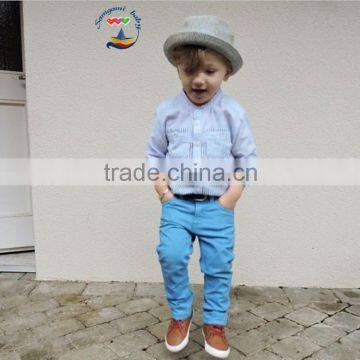 2015 Kids suits for boys top and pants matching outfits baby clothing set