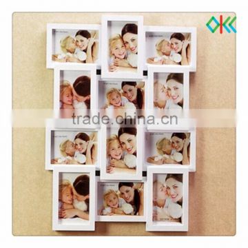 12 pictures handmade photo frame designs with PP material