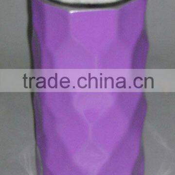 Aluminium Coloured Flower Vase