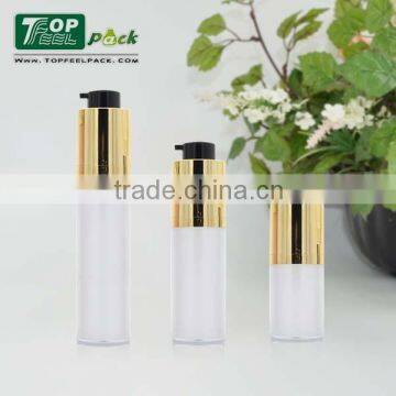 15ml 30ml 50ml Acrylic Airless Plastic Bottle for Cosmetic Container