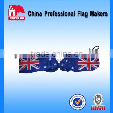 Wholesale car mirror flag cover with sport club logo printing