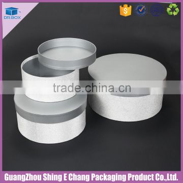 High quality factory customized cardboard round clothing packaging box