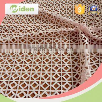 Dyeable lace fabrics Switzerland embroidery milky poly chemical lace fabric                        
                                                                                Supplier's Choice