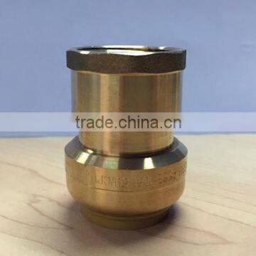 Brass Push Fit Coupling