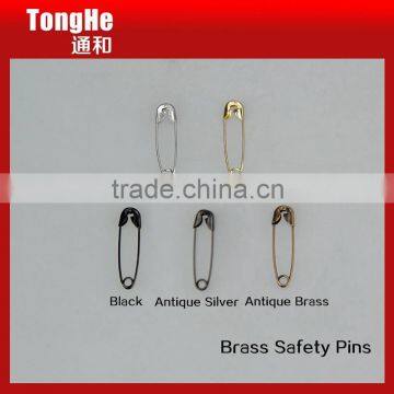 Hot Sale Brass Fancy Decorative Coloured Safety Pin