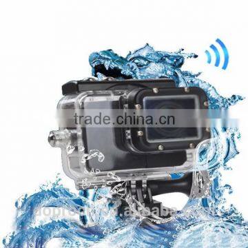 Wifi Ambarella A7 170 degrees 16MP COMS waterproof full hd 1080P outdoor sport action camera