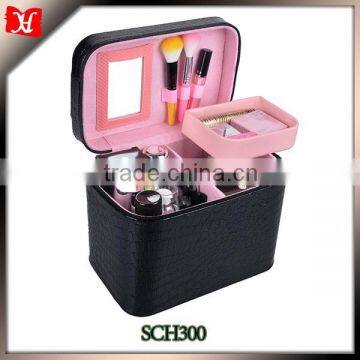 New product square shape make up cosmetic bags factory supplier in shenzhen                        
                                                Quality Choice