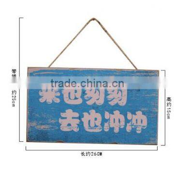 Wooden drop bulletin, notice,memo board