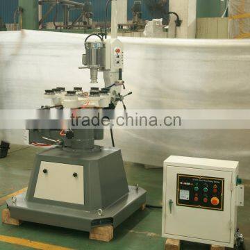 Glass Shape Edging Beveling Machine for Round / glass edge polishing machine