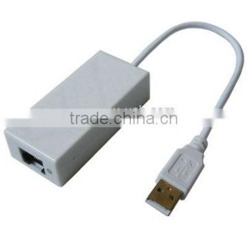 High Quality Usb Fast Ethernet Network/Lan Adapter for Wii u