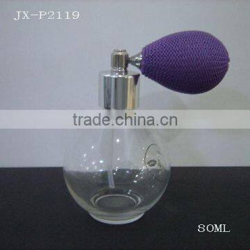 80ml,100ml round Atomizer Bulb Bottles(JX-P2119-1)