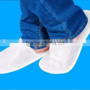 Disposable White Non-woven Hotel Slipper