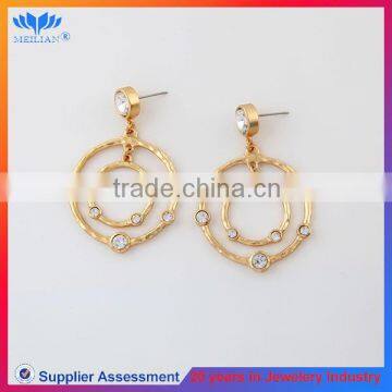 PROFESSIONAL FACTORY MATT GOLD PLATING fashion earring