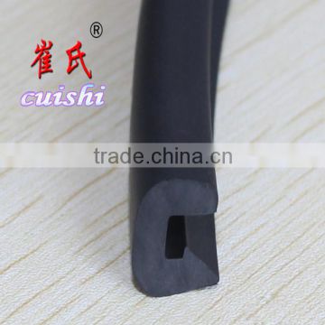 PVC dense u-shaped rubber seal