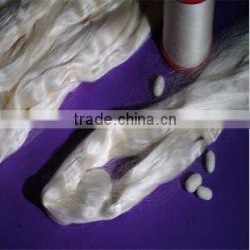 China Mulberry Silk Yarn price/knitting hank Silk Yarn supplier 20/22