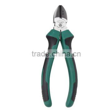 6 Inch Double Color TPR Handle Heavy Duty Diagonal Cutting Plier photo-5