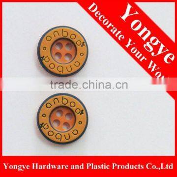 Resin custom button