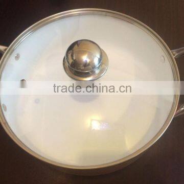 Copper Aluminum Non Stick Ceramic Coating Casserole Saucepot Used in Kitchen photo-2