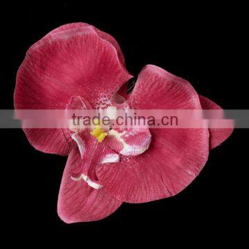 Hot Pink Orchid Hair Flower Clip Wedding Hair Accessories