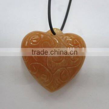 Heart Shape Mixed Stone Jewellery Pendant Manufacturer photo-4