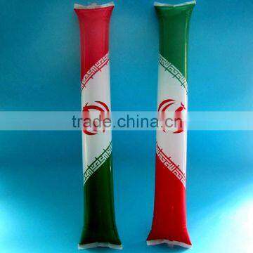 Promotional pe plastic cheering stick / bang bang plastic stick