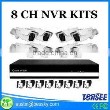 8ch wifi ip camera with nvr kit full hd wireless ip camera Vadal-proof Day ip camera