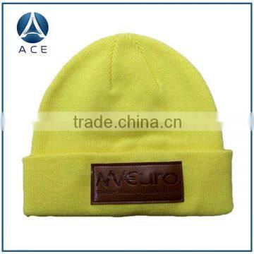 High Quality Wholesale Cheap Custom Winter Hat/ Knitted Beanie/ Knitted Hat