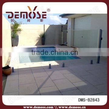 garden glass fence design pricing/tempered glass pool fence panels