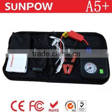 SUNPOW OEM A5 emergency auto starter tire pump