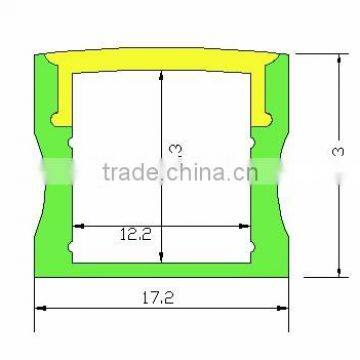 2016 New Hot !!! aluminum profile for floor lighting/aluminum led profiles