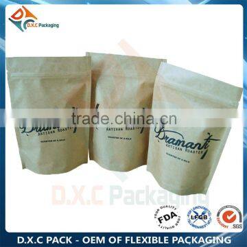 Custom Print Heat Seal Aluminum Foil Paper Bag With Zipper For Food Packaging photo-6