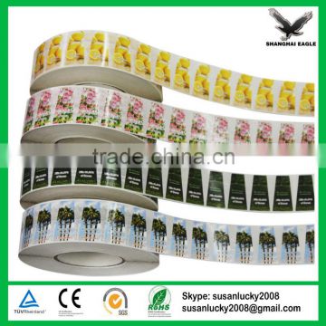 High quality custom strong adhesive label