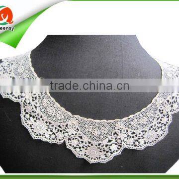 cotton lace collar for sew on women dressing clothings