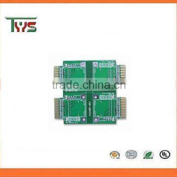 Gold finger pcb double side board 94vo pcb board in shenzhen