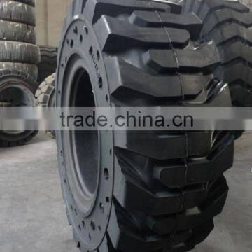 solid skid steer tires 14-17.5 for bobcat loader with low price