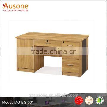 office furniture simple table fixed 3 drawer 1.2m office desk
